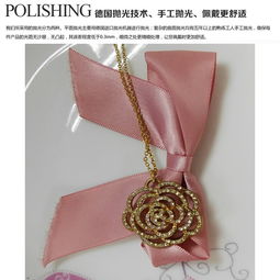 润培镀金项链 高雅大方的女性珠宝之选，限量批发品质优选