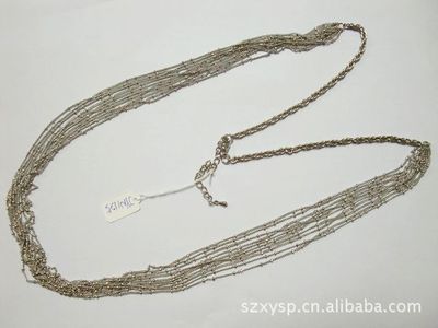 【供应波斯米项链/细小项链/合金项链 (可来图来样定做)】价格,厂家,图片,项链,东莞市大岭山千汇工艺制品厂-